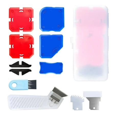 

Caulking Tool | 12pcs Caulking Removal Tool | Professional Caulking Tool Kit with Sealant Finishing Tools And Caulk Removal Tools