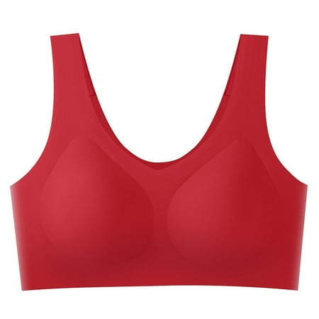 BZGTZT Womens Seamless Bra No Underwire Comfort Push Up Bras Buttery Soft Wireless Bralette Full Coverage Sport Bra