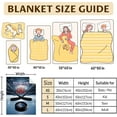 thumbnail image 5 of Custom Ice Hockey Blanket for Boys Girls with Name, 50 x 40 Inches Warm Soft Blanket for Ice Hockey Lovers, Cozy White Warm Flannel Throw Blanket Bed Sofa Room Decor, Camping, Travel, 5 of 6