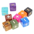 thumbnail image 3 of 10Pcs Math Teaching Dices Computing Sign Dices Children Educational Toy Math Game Toy, 3 of 8