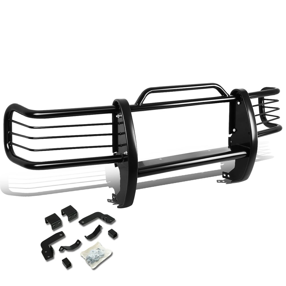 For 1984 to 2001 Jeep Cherokee XJ SUV Front Bumper Protector Brush Grille Guard (Black) 95 96 97