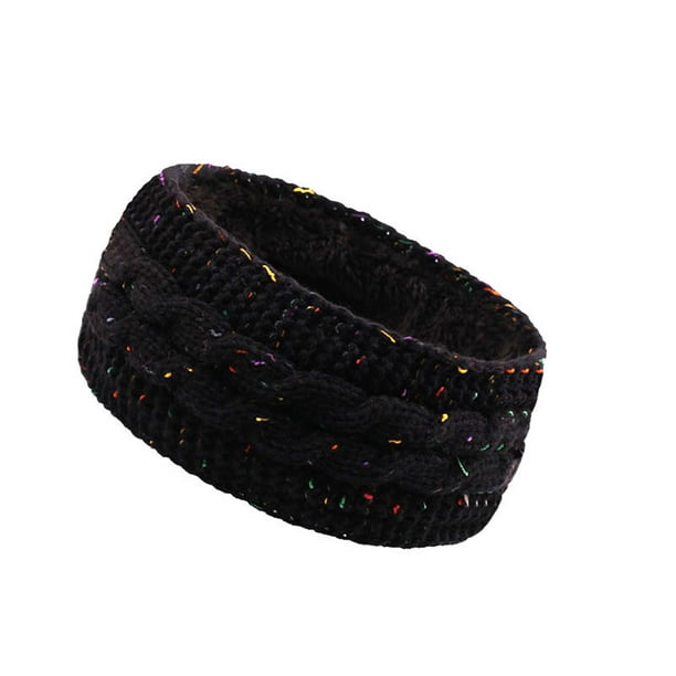 Uheoun Bulk Yarn Clearance Sale for Crocheting, Hair Accessories For  Autumn, Winter And Winter Plus Fleece Knitting Headband Warmth Sports  Headband
