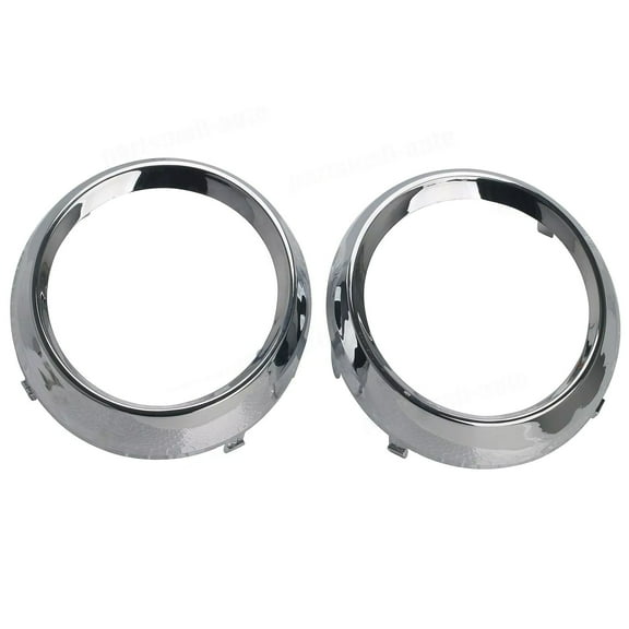 For Toyota Sienna SE 2011-2017 Fog Light Lamp Bezel Cover Chrome Trim Rings 2Pcs
