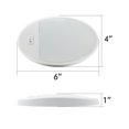 Facon Single Ellipse LED Surface Mount w/ON OFF Switch 12V 3W 210LM ...