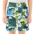 thumbnail image 3 of Shadoumai Boys Swim Trunks with Compression Liner Bathing Suit Quick Dry Swim Shorts for Kids 6-16 Years, 3 of 4