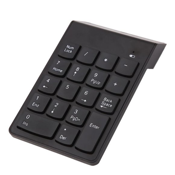 New Mini Bluetooth-compatible Numeric Keypad Wireless Number Pad 18 Keys Keyboard for PC