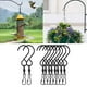 thumbnail image 4 of Paquete ganchos giratorios de Clips Metal S shamjiam gancho COLGADOR Solar Catcher Negro Clips de ganchos giratorios, 4 of 8