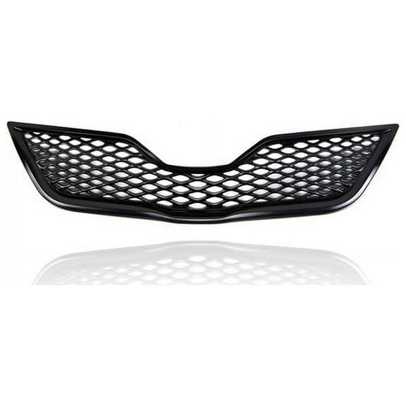 Grille - Compatible/Replacement for '10-11 Toyota Camry SE - Black Frame Mesh Insert - 5310106200C0