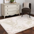 thumbnail image 3 of Beige Crane Silhouette Area Rugs 2.7'x5', Washable Small Throw Rugs for Kitchen Bedroom, Modern Abstract Flowers Botanical Indoor Outdoor Rug Non-Slip Low Pile Carpet Runner Reversible Floor Mats, 3 of 8