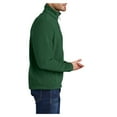 thumbnail image 3 of Yellow Rooster Men's Long Sleeve Value Male Fleece Jacket Forest Green XS, 3 of 6