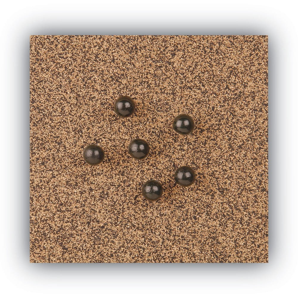 MasterVision 560375093354 48 in. x 36 in. Tech Cork Board - Tan Surface, Silver/Black Aluminum Frame