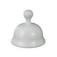 thumbnail image 4 of DecMode 12" x 25" White Ceramic Rounded Hourglass Decorative Jars with Lid and Ball Knob, 1-Piece, 4 of 9