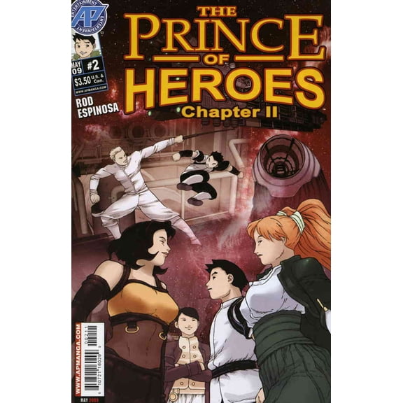 Prince of Heroes, Chapter II #2 VF ; Antarctic Comic Book