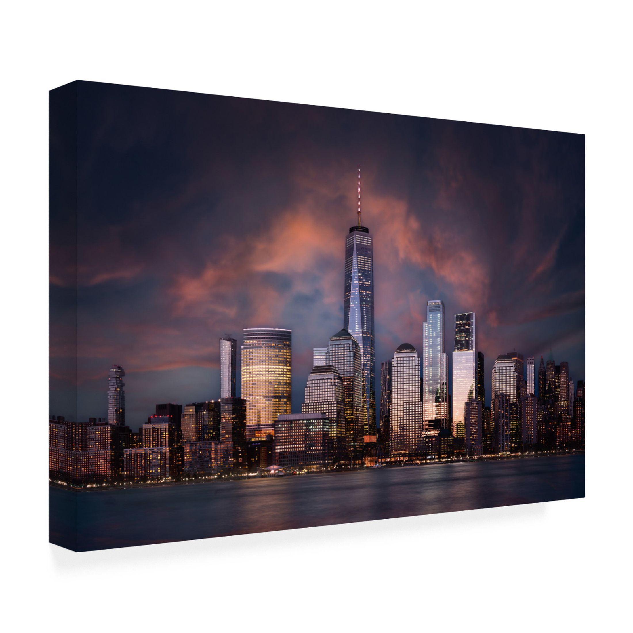 Trademark Fine Art Bart Michiels  Skyline NYC Canvas Wall Art