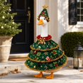 thumbnail image 7 of Tyidzon Porch Goose Christmas Outfits 23 inch Porch Goose Costume for Geese Figurines Outdoor Patio Garden Holiday Decor, 7 of 7
