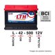 thumbnail image 4 of Batería para Auto LTH BCI 42, 4 of 4