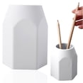 thumbnail image 2 of Silicone Pen Holder, Soft Desktop Organizer, Anti Fall Pen Cup, Makeup Brush Storage, Pencil Marker Holder, Easy Clean Stationery Cup, Multi Use Desktop Stand for Home Office Desk Organization, 2 of 5