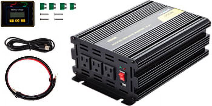 VEVOR GYM-2300W 24V 2300-Watt Continuous 4600-Watt Surge Power Inverter for Car RV Truck Boat
