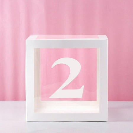 

Transparent Balloon Box Baby Shower Decoration Birthday Party Wedding Decoration