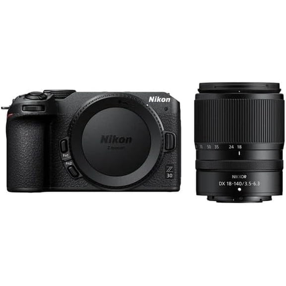 Nikon Z30 Mirrorless Camera w/ Z DX 18-140mm f/3.5-6.3 VR Lens (Black)