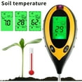 thumbnail image 5 of 4-in-1 Soil Moisture Meter - Soil Hygrometer for Gardening, Farming, Lawn, Indoor and Outdoor Plants - Digital LCD Sensor Soil Tester for Plant Care - Plant Water Meter - Plant Moisture Meter, 5 of 7