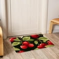 thumbnail image 6 of Cherry Polyester Non-Slip Machine Washable Bath Rug Outdoor Carpet Bath Rugs, 6 of 6