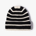 thumbnail image 5 of LinYooLi Y2k Beanie for Women Cat Crochet Hats Demon Beanies Stripes Hat Grunge Accessories Emo Slouchy Warm Knitted Hats, 5 of 7