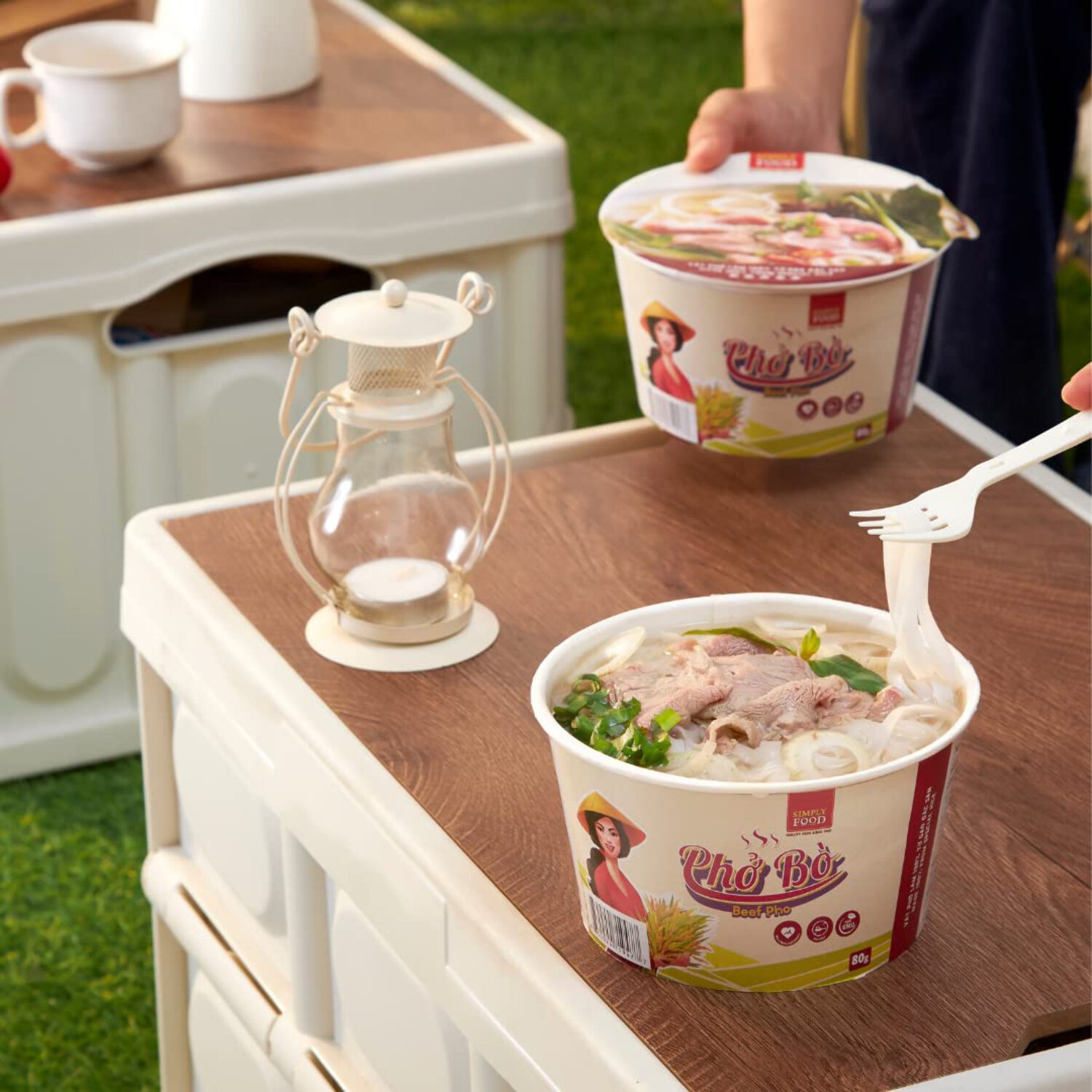 Beef Flavored Instant Pho Noodle Bowl - (Pack of 9)