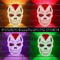 thumbnail image 4 of Juego de 2 cubiertas para luces de porche Twinkle Star Decoración de Lámpara de calavera Esqueleto Interior y exterior, 4 of 5