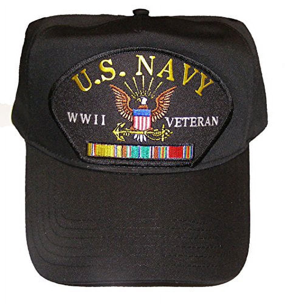 USMC Vietnam Veteran Hat With Ribbons Eagle Emblem Graphics - Classic Edition Vintage O.D