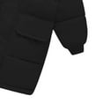 thumbnail image 3 of Hicidod Girls Winter Down Jackets Zipper Long Puffer Lightweight Coats Thick Padded Soft Windproof Warm Jacket With Hood, 3 of 5