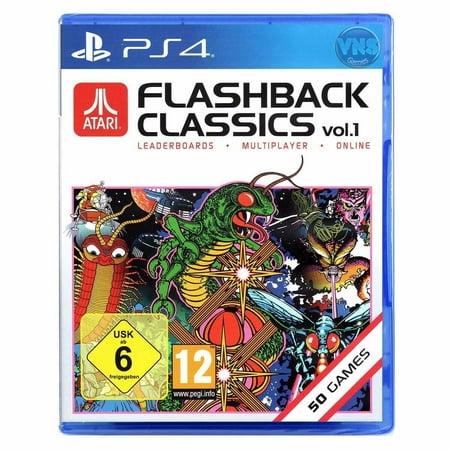 Atari Flashback Classics Collection: Vol.1 Sony Playstation 4 PS4 Region Free