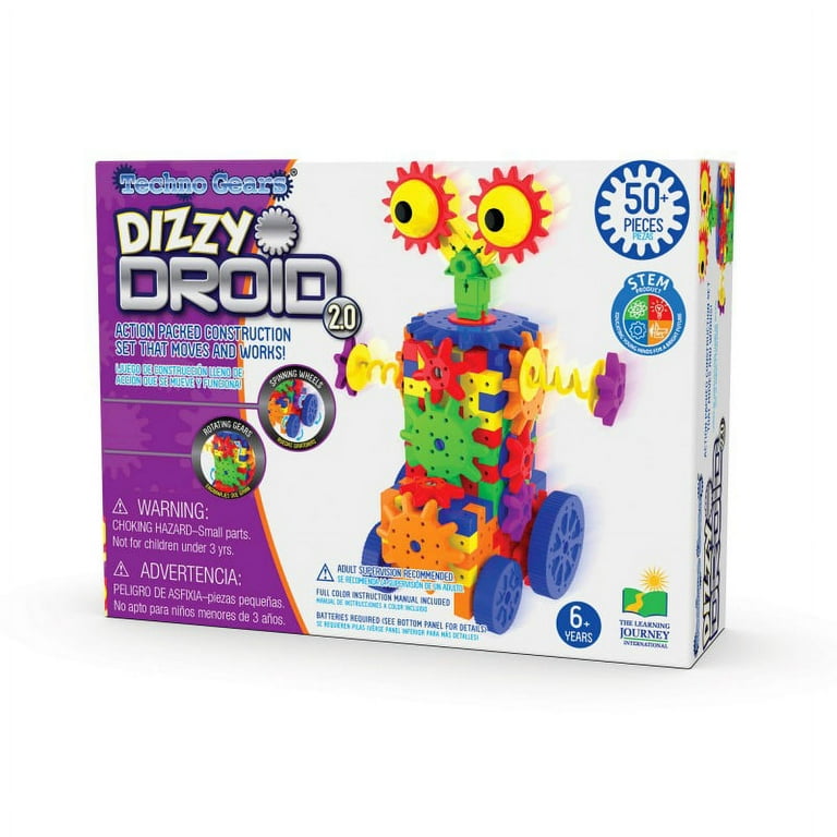 The Learning Journey – Techno Gears – Dizzy Droid – 50+ Pieces