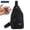 BK#CB17, variant on Fnyoxu Crossbody Bags for Women & Men, Anti-Theft | Waterproof, Sling Bag with Earphone Hole, Multipurpose Hiking Shoulder Backpack, Small One Strap Chest Bag
