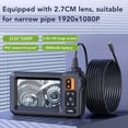 thumbnail image 4 of Inspection Camera, 1080P HD Snake Camera with Light Digital Industrial Borescope Flexible Probe Borescope Camera Handheld Waterproof Sewer Inspection Camera, 4 of 8