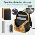 thumbnail image 5 of Pzuqiu Boys Capybara 17 Inch Kids Backpack for Ages 6-18 Elementary Middle School Students Breathable Large Capacity Schoolbag for Back to School Bookbag for Boys Girls, 5 of 7
