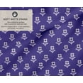 thumbnail image 2 of Soimoi 100% Cotton Canvas Fabric - Block Print, Violet | 56" Wide | Sold by The Yard | Medium Weight Upholstery Fabric for Home Dcor, Bags & DIY Projects, 2 of 7