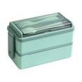 thumbnail image 2 of Huayishang Food Storage Box Adult Lunch Box 49OZ Leakproof Stackable Lunch Box Meal Prep For Dining Out Work Picnic School, 2 of 8