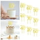 thumbnail image 4 of Material Acrílico Decoración de Pastel de Cumpleaños Hombre Mujer Decoración de Cumpleaños Pastel Feliz Cumpleaños Cake Topper para Cumpleaños Hombres Mujeres Decoración de Pastel de Cumpleaños, 4 of 7