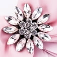 thumbnail image 2 of COOPHYA 1Pack Black Bowtie Women Elegant Rhinestone Pin for Graduation, 2 of 8