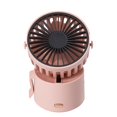 thumbnail image 2 of Xihbxyly Liquidación de Verano Ventilador Usb Pequeño de Tres Velocidades y Puerto de Pulverización y Justicia F852 para Escritorio, 2 of 7