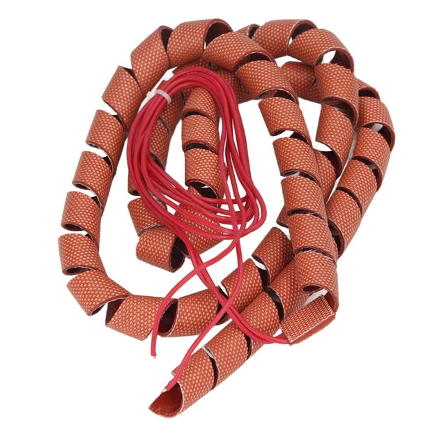 Envoltura calefactora de tuberías,Cinta calefactora de silicona en espiral Cinta calefactora de silicona en espiral Cinta calefactora de silicona Rendimiento probado