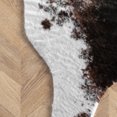 thumbnail image 3 of nuLOOM Halina Faux Cowhide Area Rug, 5' 9" x 7' 7", Shaped, Halina Brown, 3 of 5