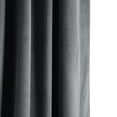 thumbnail image 5 of Half Price Drapes Signature Natural Grey Velvet Blackout Curtains For Bedrooms (1 Panel), 50WX 96L, 5 of 12