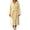 Beige#1, variant on Women Robe Lace Trim Plush Bathrobe Faux Fur Evening Gown Long Sleeve Shawl Collar Kimono Robe Sexy Lounge Wear Bridesmaid Wedding Party Dressing Gown with Pocket Free Size