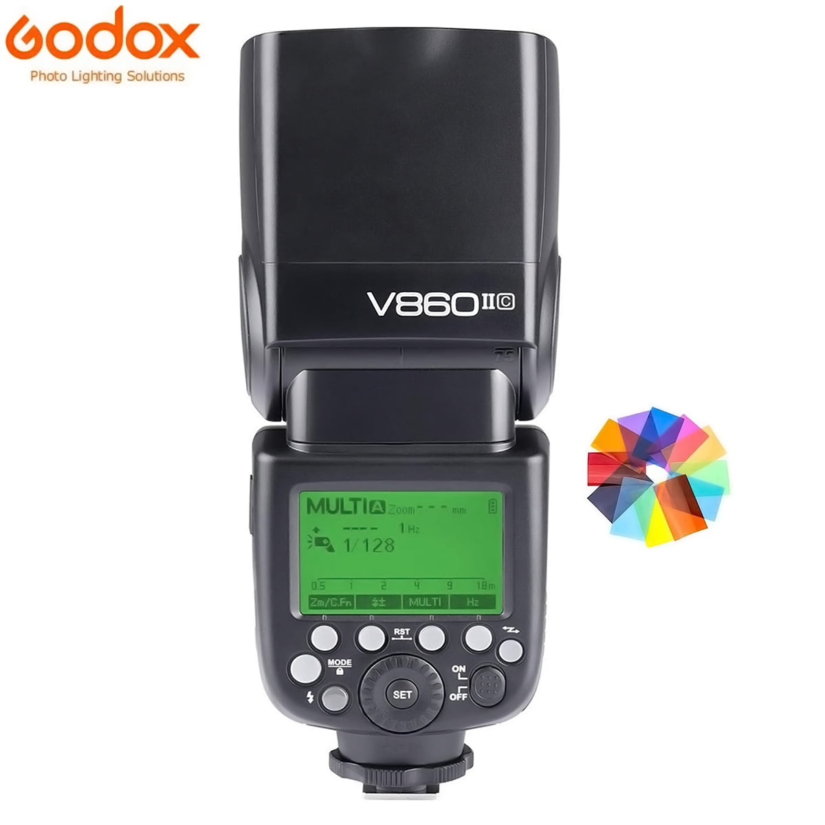 GODOX V860II-C Kit E-TTL High-Speed Sync 1/8000s 2.4G GN60 Li-ion