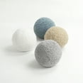 thumbnail image 4 of Lush Decor Neo Boucle Sphere Ball Throw Pillow 1 Piece 10" Round Neutral - Round Pillow - Soft Ball Pillow - Textured Decorative Pillows For Bed, Couch or Chair, 4 of 5