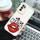 thumbnail image 3 of Haga una declaración con la funda de su iPhone: opte por una funda para teléfono plateada mate de doble capa con ilustraciones caprichosas, 3 of 4