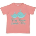 thumbnail image 3 of Inktastic My Nana Loves Me Boys or Girls Toddler T-Shirt, 3 of 5