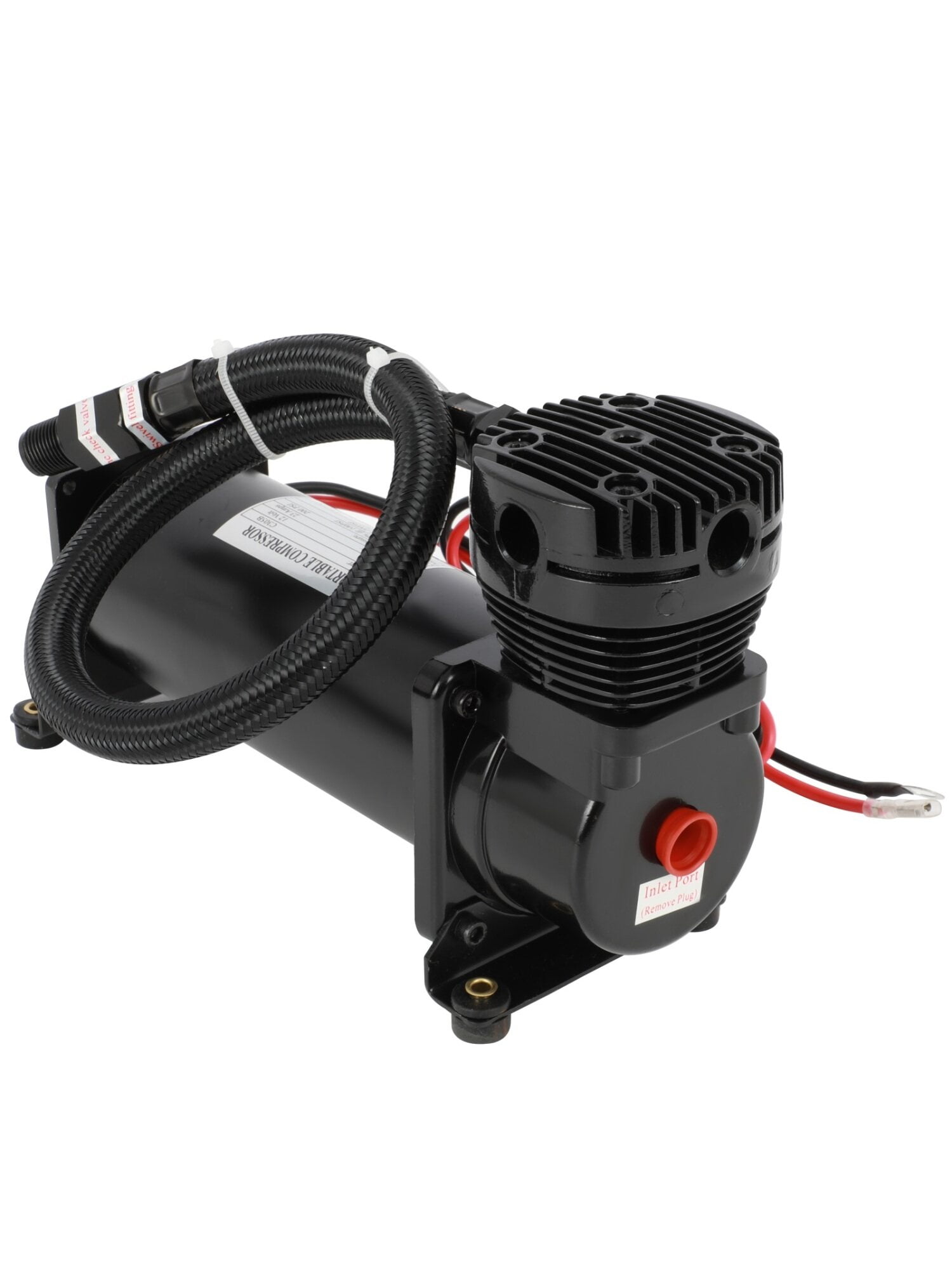 cciyu Dual Air Compressors 5 Gallon Air Tank for Air Suspension/Air Ride Bag/Train Horn/Spring